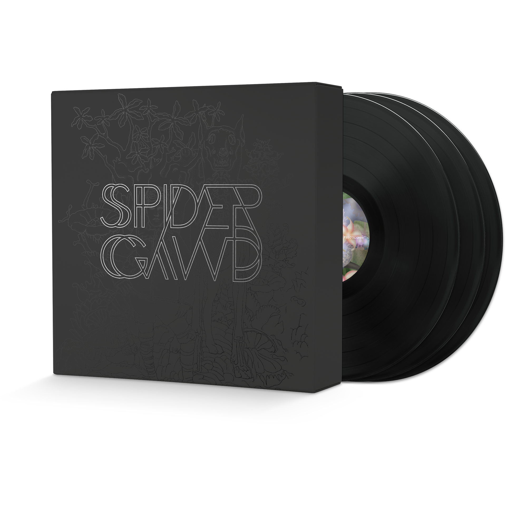 Spidergawd 3x7" single box (LTD 100 copies only)