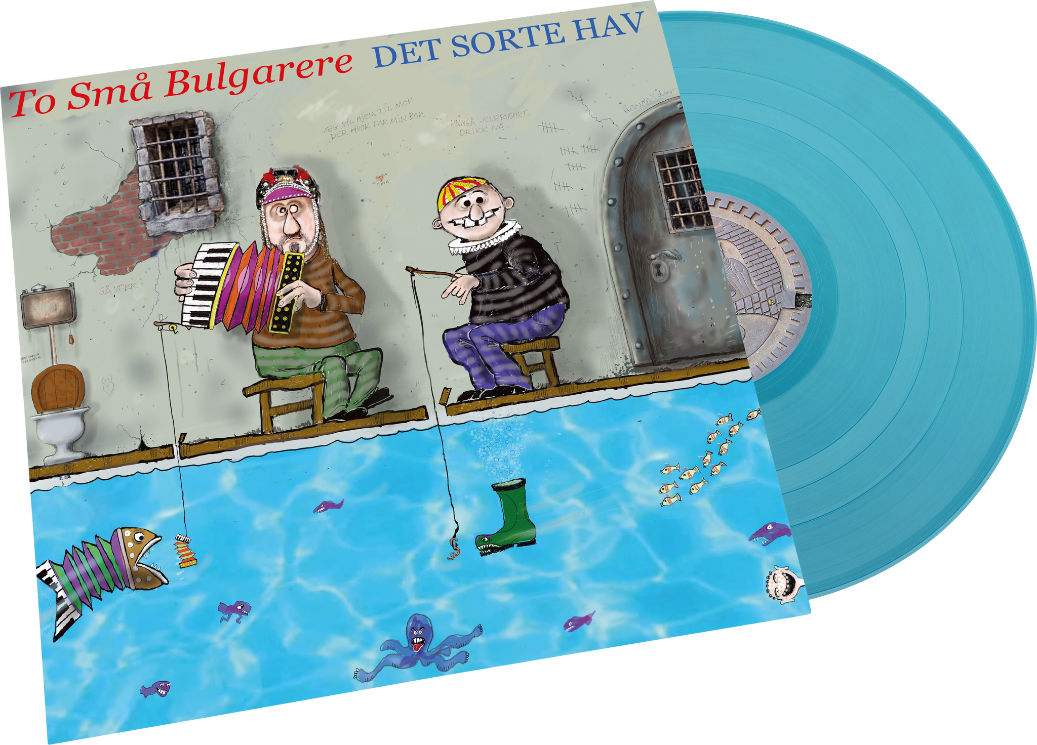 To Små Bulgarere - "Det Sorte Hav" (LTD 180G "vannfarga" vinyl)