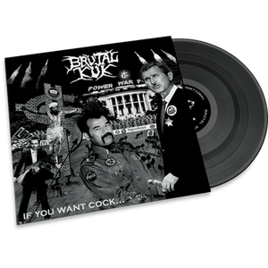 Brutal Kuk • If You Want Cock LP (LTD marble vinyl 115 copies )