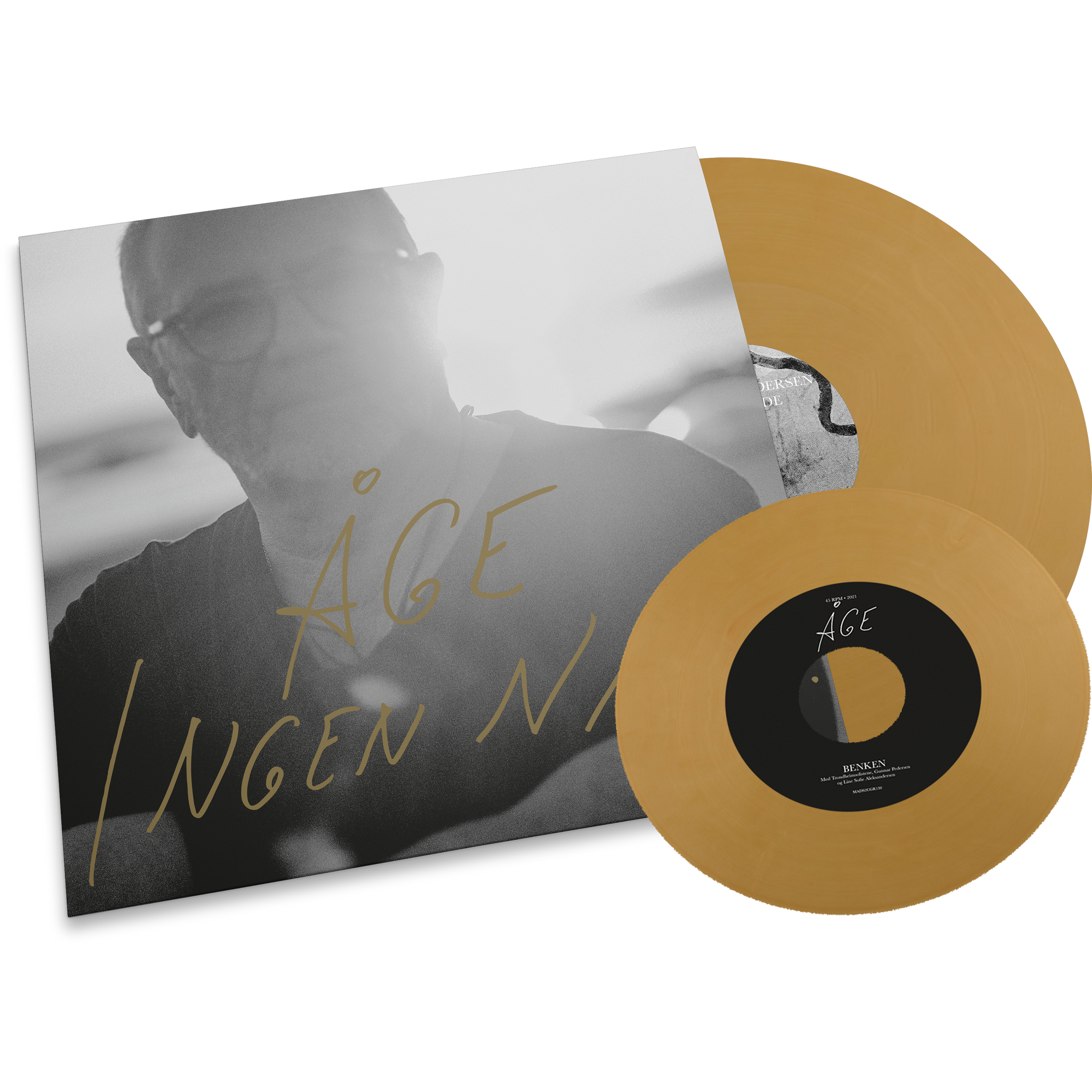 Åge Aleksandersen - "Ingen Nåde" (LTD gold vinyl w/ bonus 7" & CD)