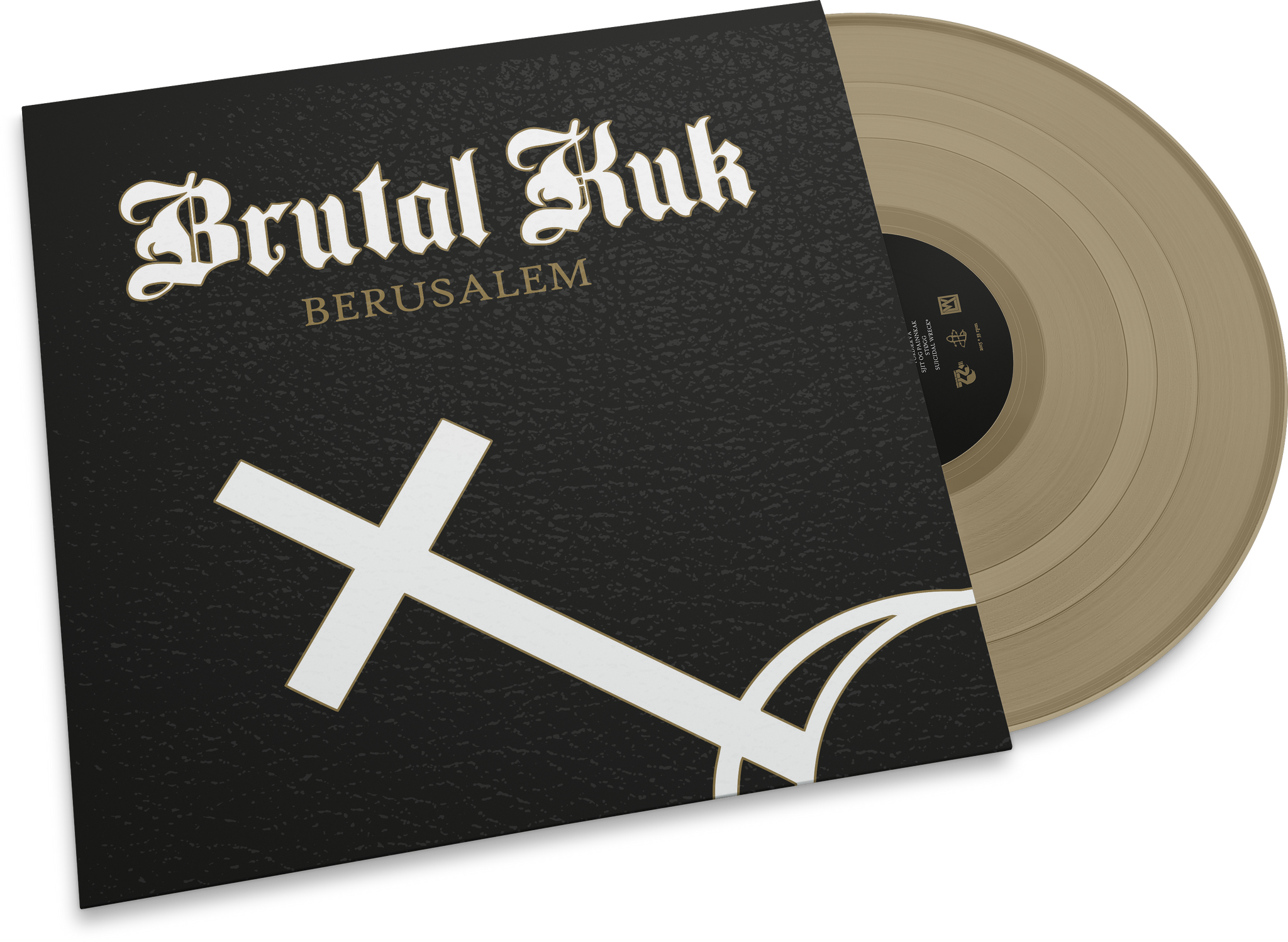 Brutal Kuk - "Berusalem" (LTD Dirty Gold Edition)