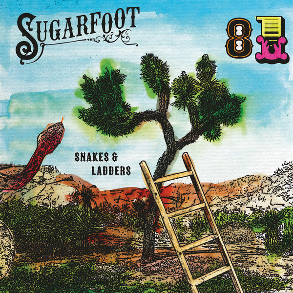 Sugarfoot - Snakes & Ladders LTD gold & red mixed 7"